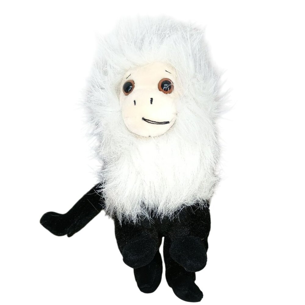 F.R.I.E.N.D.S Marcel Monkey Plush Toy 10" By CultureFly Black & White Soft Polye